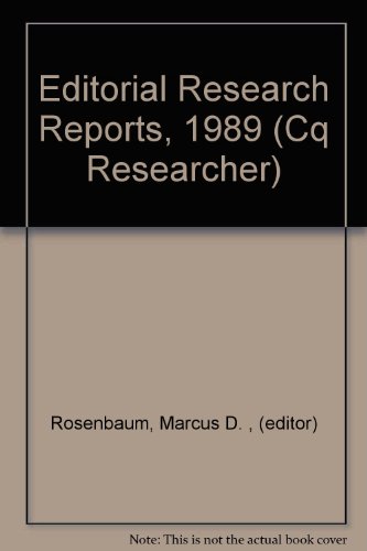 EDITORIAL RESEARCH REPORTS