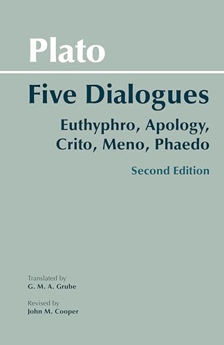 Five Dialogues; Eurhyphro, Apology, Crito, Meno, Phaedo