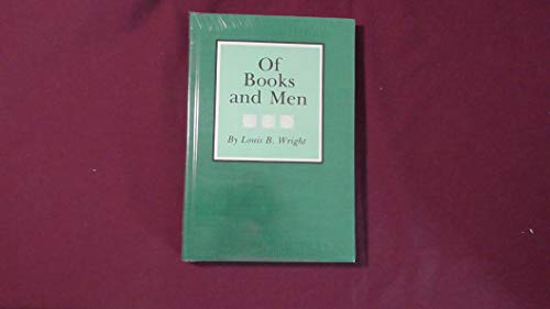 Of Books and Men