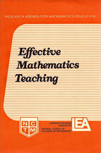PERSPECTIVE ON RESEARCH ON EFFECTIVE MATHEMATICS TEACHING : Volume 1