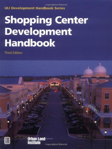 Shopping Center Development Handbook (Development Handbook series)
