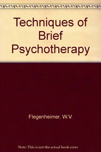 Techniques of Brief Psychotherapy