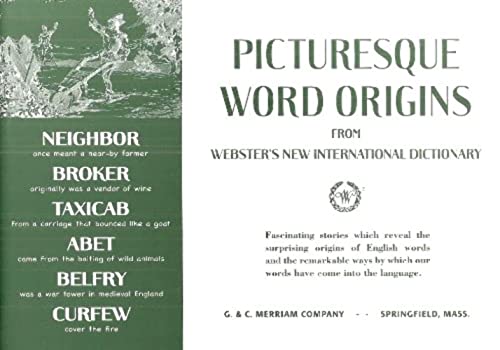 Picturesque Word Origins :