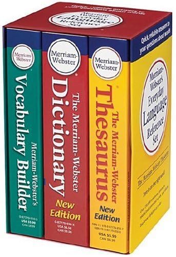 Merriam-Webster's Everyday Language Reference Set