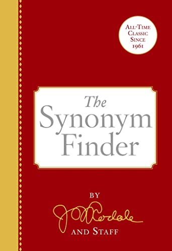The Synonym Finder, Completely Revised
