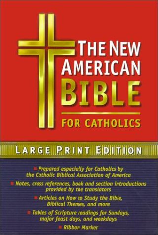 The New American Bible for Catholics: Black Bonded Leather