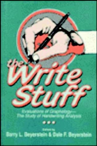 The Write Stuff: Evaluations of Graphology-The Study of Handwriting Analysis