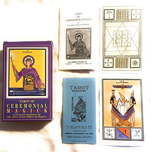 Tarot of Ceremonial Magick: A Pictorial Synthesis of The Three Great Pillars of Magick
Tarot of Ceremonial Magick: A Pictorial Synthesis of The Three Great Pillars of Magick