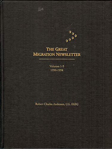 Great Migration Newsletter: Volumes I through 5 (1990-1994)