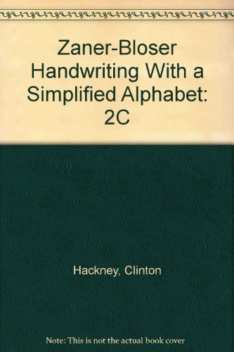 Zaner-Bloser Handwriting 1999 : A Way to Self-Expression, Grade 2C