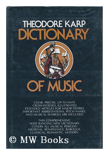 DICTIONARY OF MUSIC