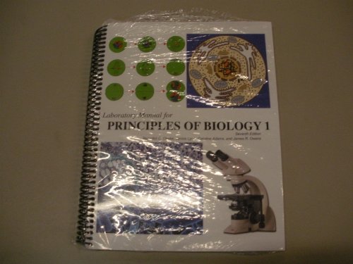 Laboratory Manual for Principles of Biology 1 (General Biology) 7th Edition