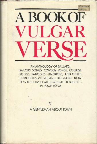 A Book of Vulgar Verse