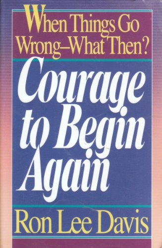 Courage to Begin Again (?**autographed**)