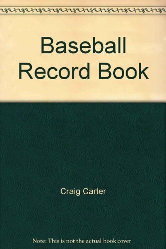 OFFICIAL BASEBALL RECORD BOOK 1982 Edition