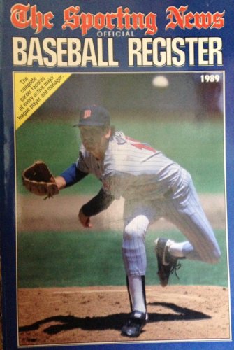 Sporting News Baseball Register 1989 (Baseball Register & Fantasy Handbook)