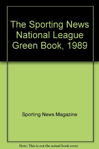 1989 NATIONAL LEAGUE GREEN BOOK