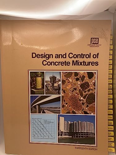 Design and Control of Concrete Mixtures {THIRTEENTH EDITION}