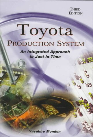 Toyota's Production System - An Integrated Approach to Just-in-Time.