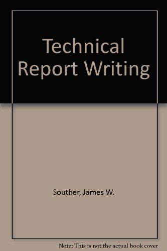 TECHNICAL REPORT WRITING. Second Edition.
