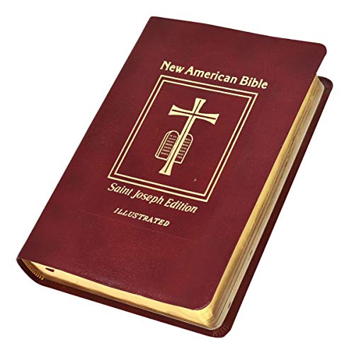 Saint Joseph Edition of the New American Bible, Deluxe Edition, Red Bonded Leather, Gold Edges, No. 609/13R
Saint Joseph Edition of the New American Bible, Deluxe Edition, Red Bonded Leather, Gold Edges, No. 609/13R