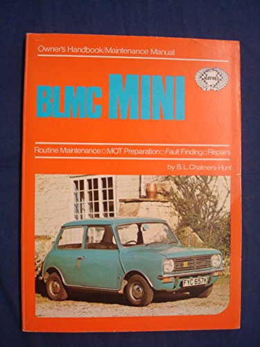 MINI Owners handbook/maintenance Manual Covers All Models from 1959 to 1971