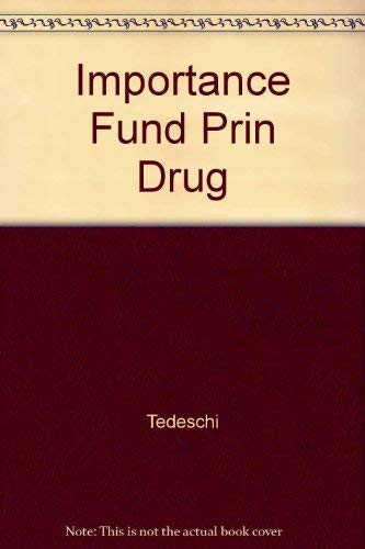 IMPORTANCE OF FUNDAMENTAL PRINCIPLES IN DRUG EVALUATION: Proceedings of a Symposium Organized by ...