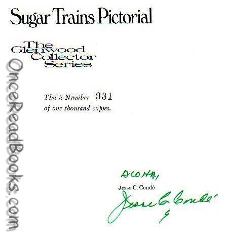 Sugar Trains Pictorial (Limited Edition)