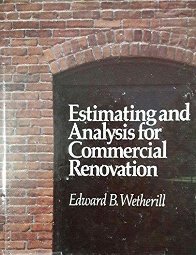Estimating and Analysis for Commercial Renovation