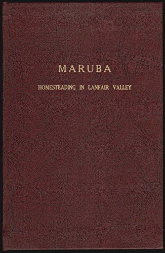 Maruba: Homesteading In Lanfair Valley (Tales Of The Mojave Road Number 10) With The Bronze Card ...