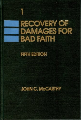 recovery of damages for bad faith,2 volumes,5th edition