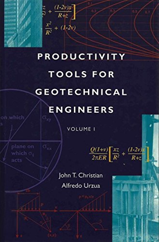 Productivity Tools for Geotechnical Engineers. Vol 1