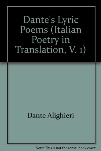 Dante's Lyric Poems