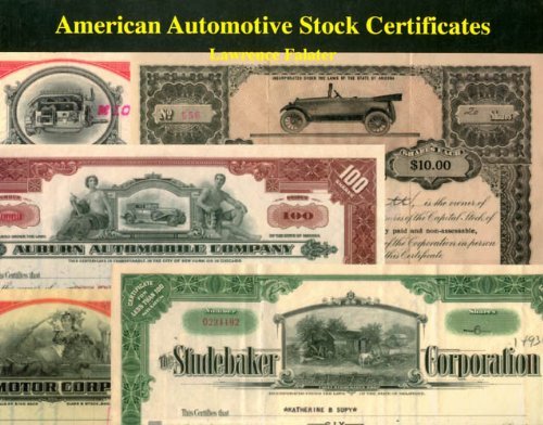 American automotive stock certificates : a collectors' guide with Values