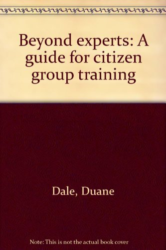 Beyond Experts: A Guide for Citizen Group Training