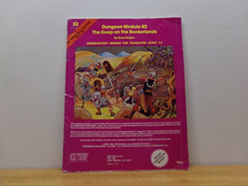 Keep on the Borderlands Dungeon Module B2: Dungeons & Dragons Introductory Module for Character Levels 1-3
Keep on the Borderlands Dungeon Module B2: Dungeons & Dragons Introductory Module for Character Levels 1-3
