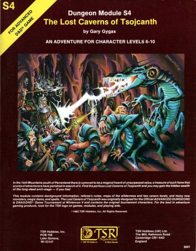 The Lost Caverns of Tsojcanth (Advanced Dungeons Dragons Module S4)