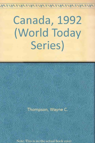Canada 1992 - The World Today Series