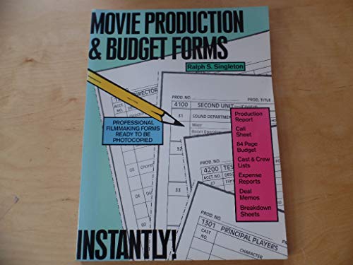 Movie Production and Budget Forms--Instantly