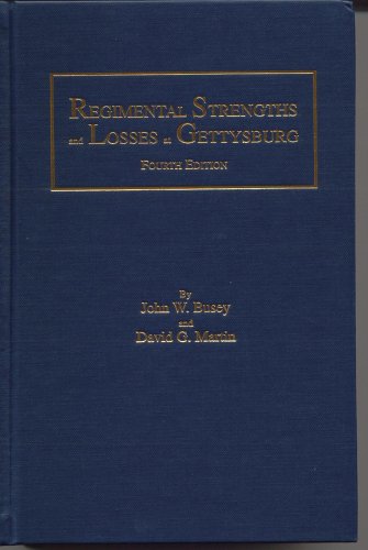 Regimental Strengths and Losses at Gettysburg