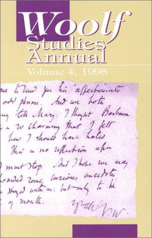 Woolf Studies Annual Volume 4, 1998