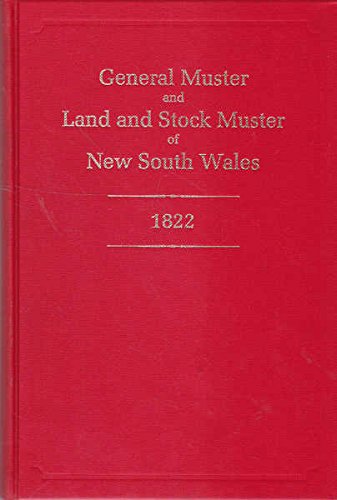 General Muster and Land and Stock Muster of New South Wales. 1822.