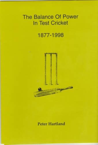 The Balance of Power in Test Cricket 1877-1998 [INSCRIBED]