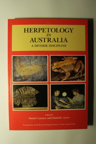 Herpetology in Australia. A Diverse Discipline.