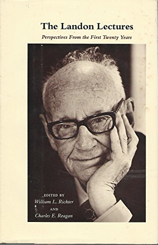 The Landon Lectures : Perspectives from the First Twenty Years