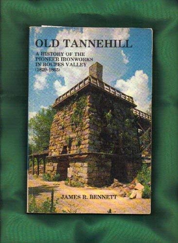 Old Tannehill: A History of the Pioneer Ironworks in Roupes Valley (1829-1865)
