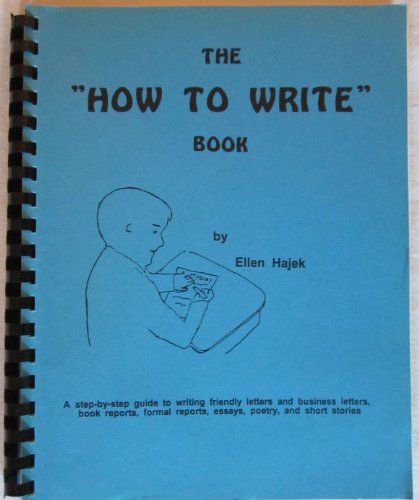 The "How to Write" Book