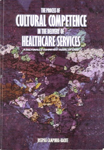 The Process of Cultural Competence in the Delivery of Healthcare Services A Culturally Competent Mod
The Process of Cultural Competence in the Delivery of Healthcare Services A Culturally Competent Mod