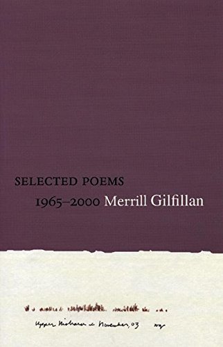 Selected Poems 1965-2000