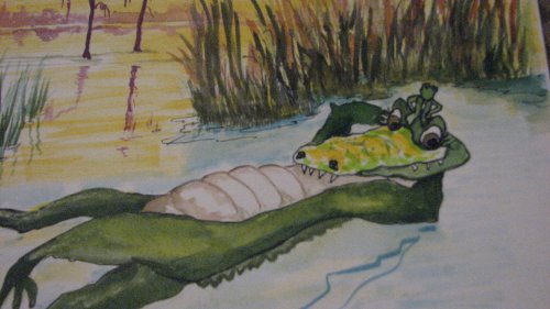 Amos: the Artistic Alligator